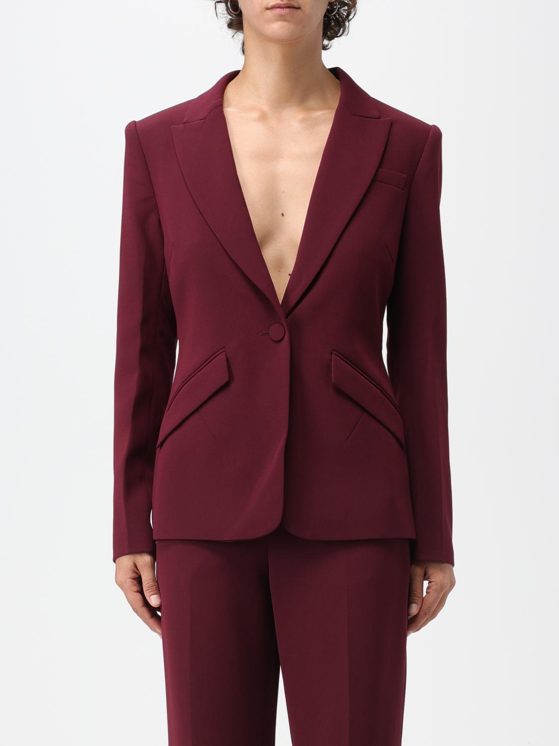 Roland Mouret Blazer ROLAND MOURET Woman colour Burgundy