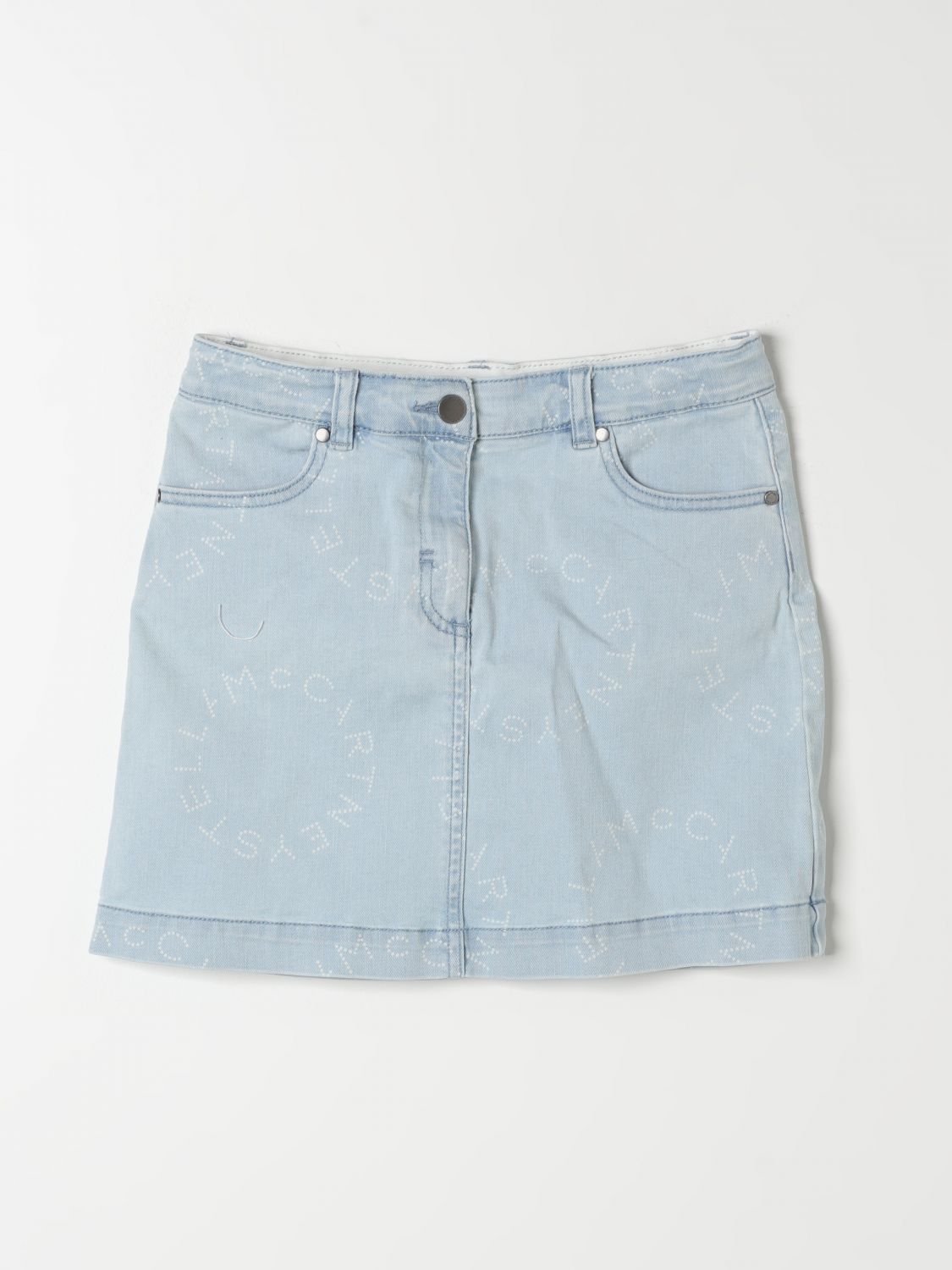 Stella McCartney Kids Skirt STELLA MCCARTNEY KIDS Kids colour Denim