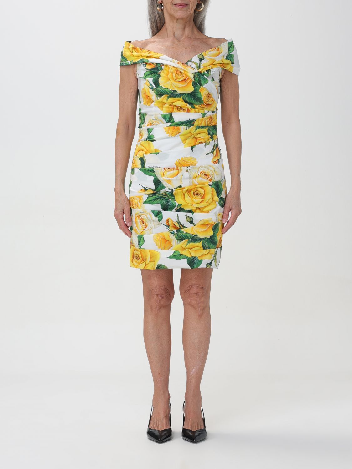 Dolce & Gabbana Dress DOLCE & GABBANA Woman colour Yellow