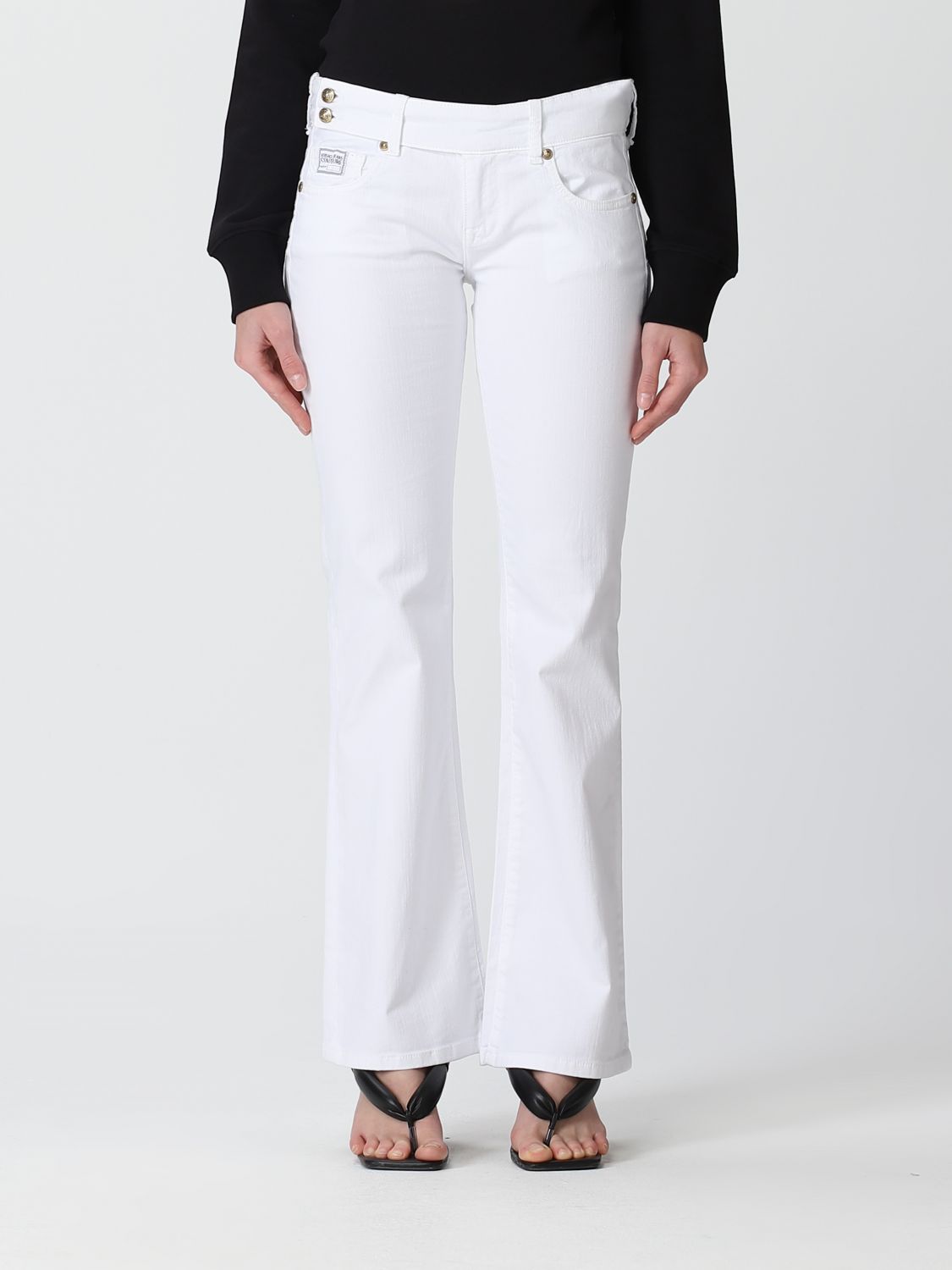 Versace Jeans Couture Jeans VERSACE JEANS COUTURE Woman colour White