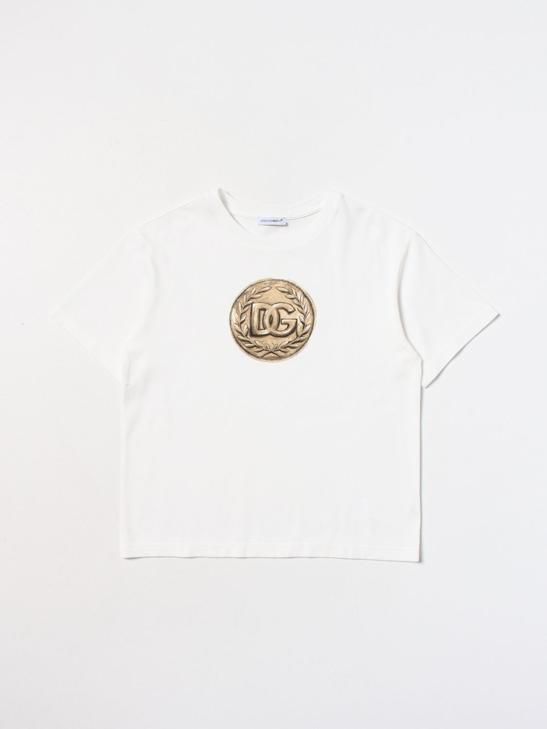 Dolce & Gabbana T-Shirt DOLCE & GABBANA Kids colour Yellow Cream