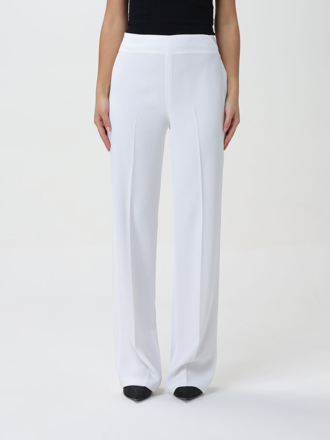 Liu Jo Trousers LIU JO Woman colour White