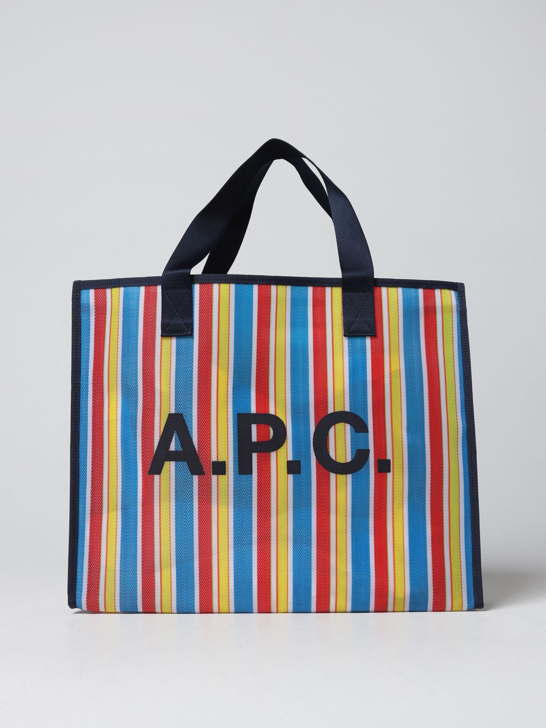 A.P.C. Tote Bags A.P.C. Woman colour Denim