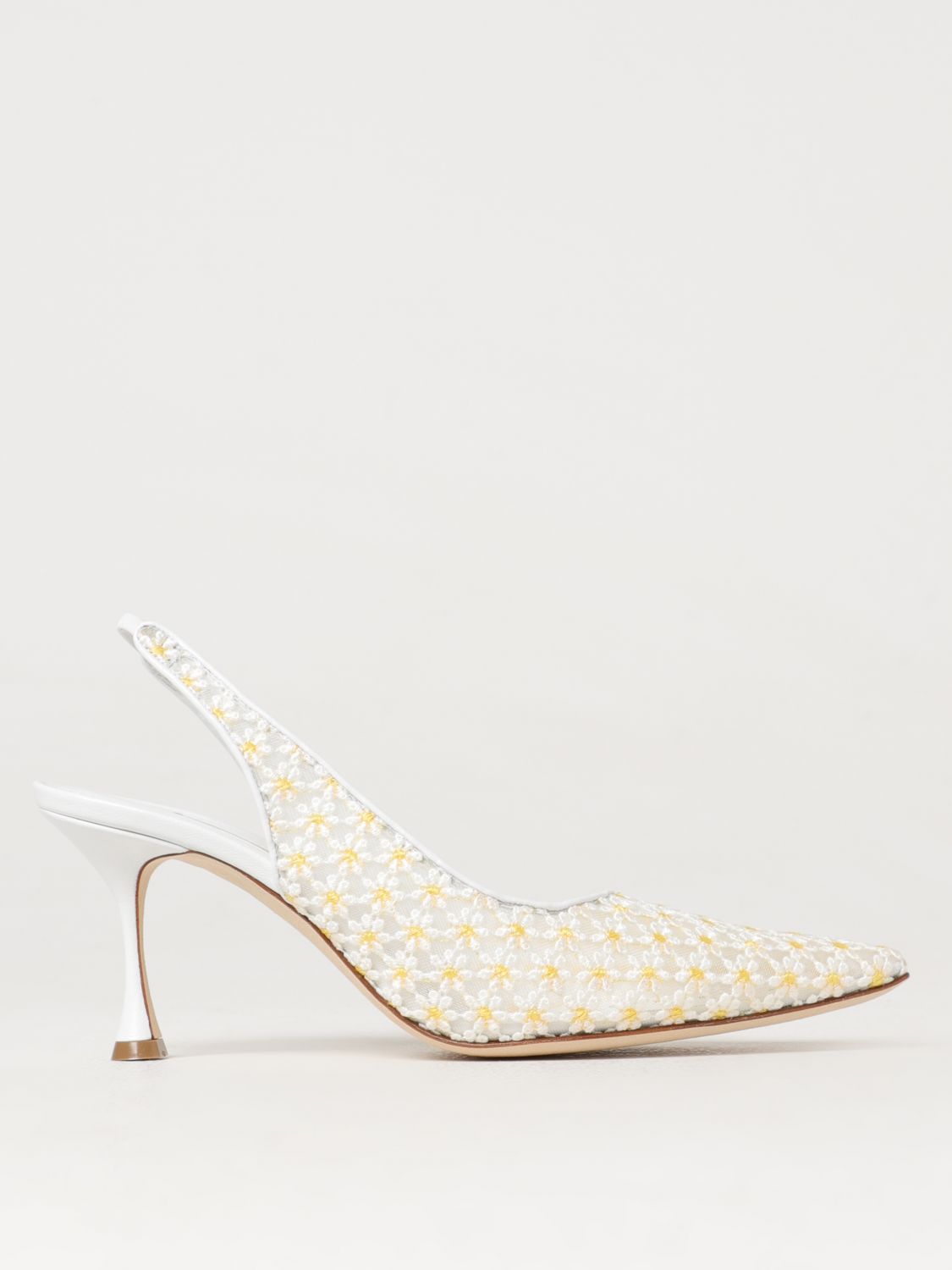 Manolo Blahnik High Heel Shoes MANOLO BLAHNIK Woman colour White