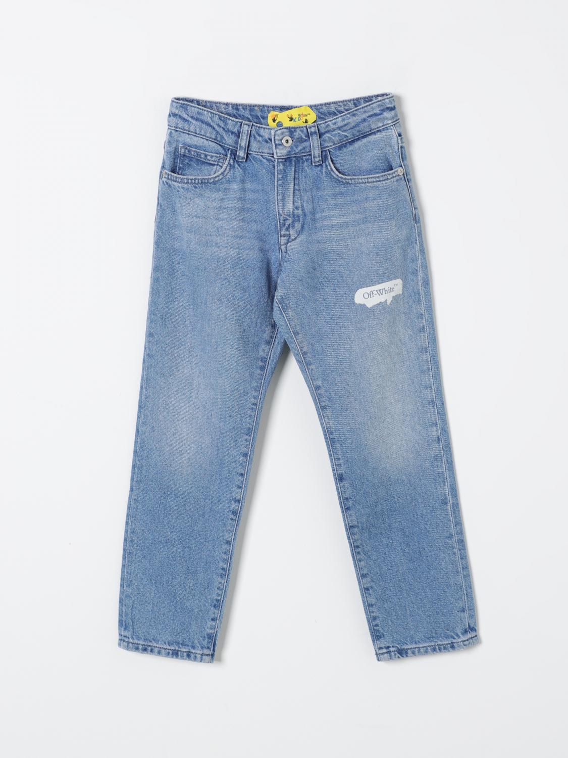 Off-White Kids Jeans OFF-WHITE KIDS Kids color Denim