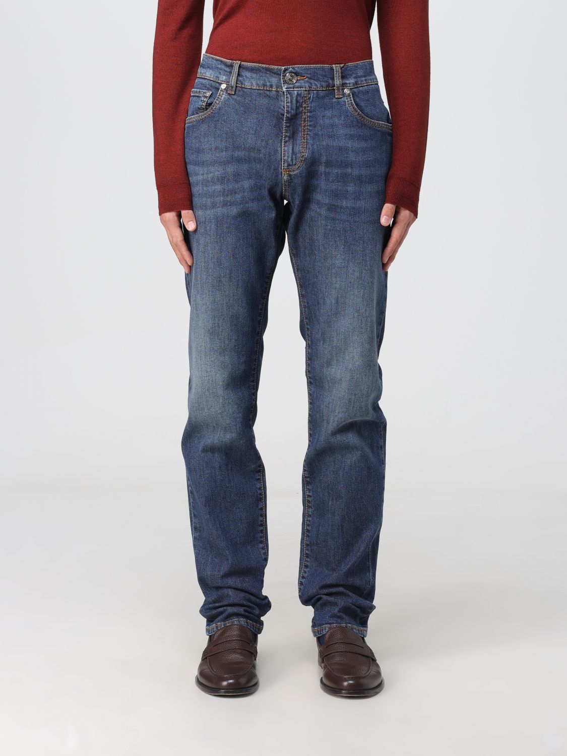 Etro Jeans ETRO Men colour Navy