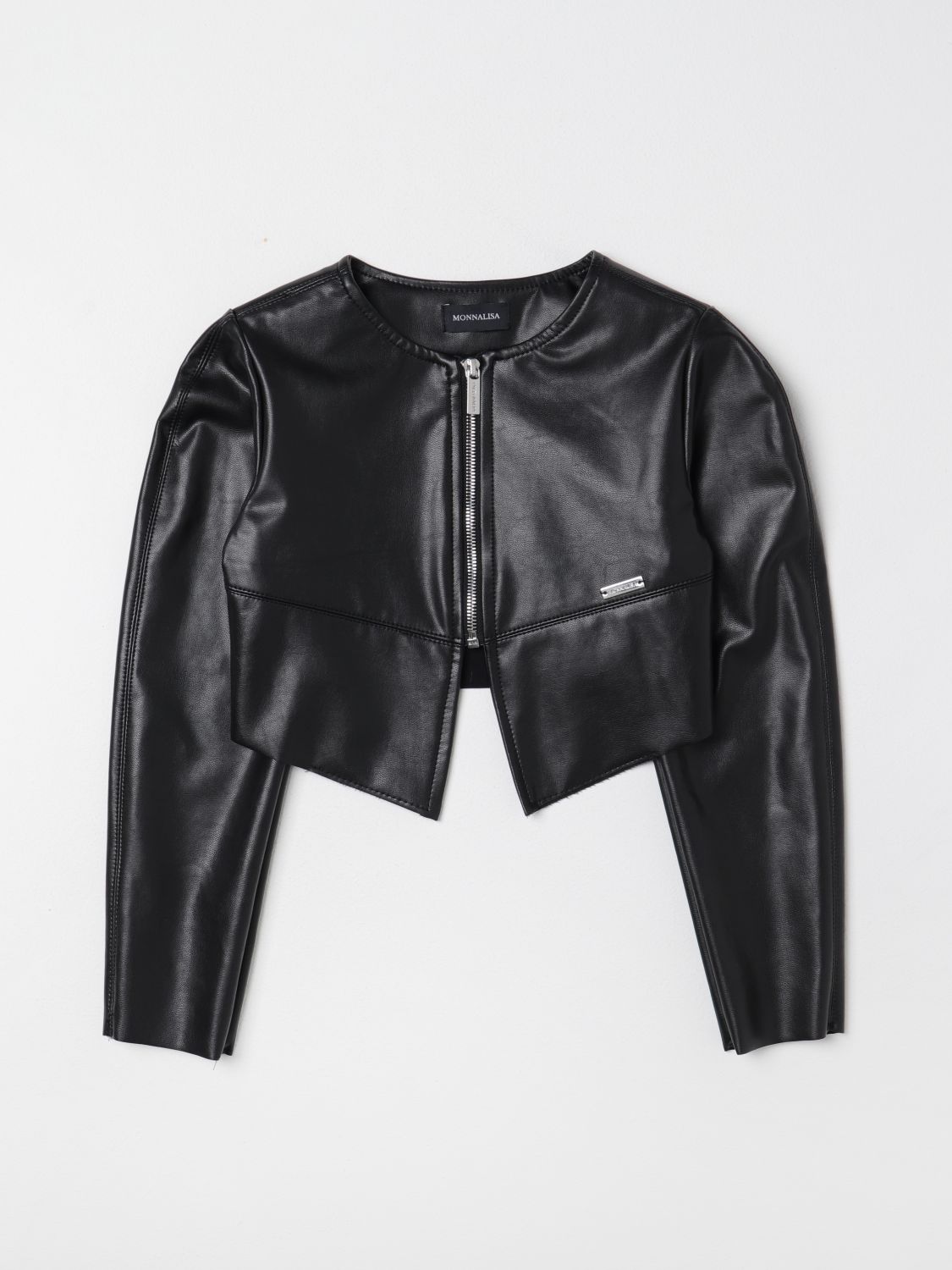 Monnalisa Jacket MONNALISA Kids colour Black