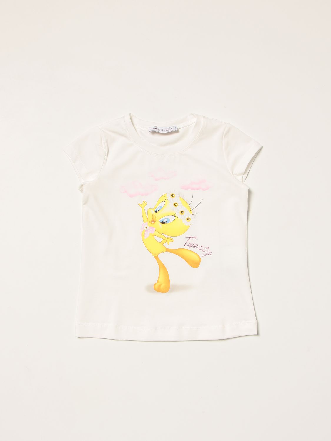 Monnalisa Monnalisa cotton t-shirt with print