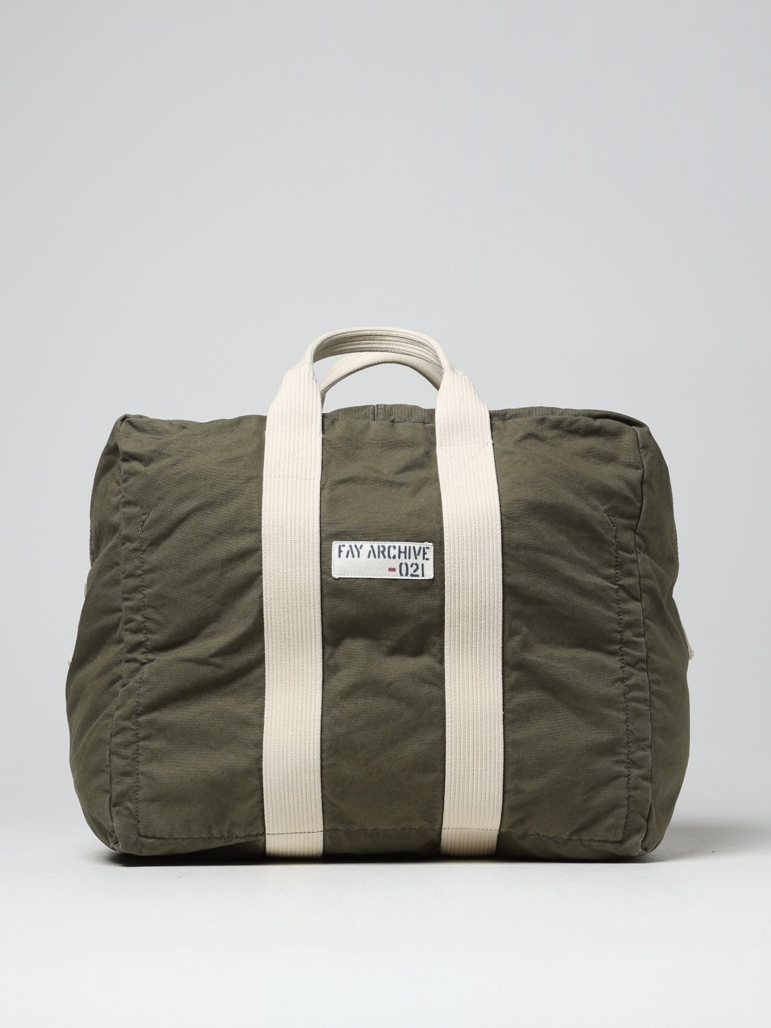 Fay Travel Bag FAY Men colour Military