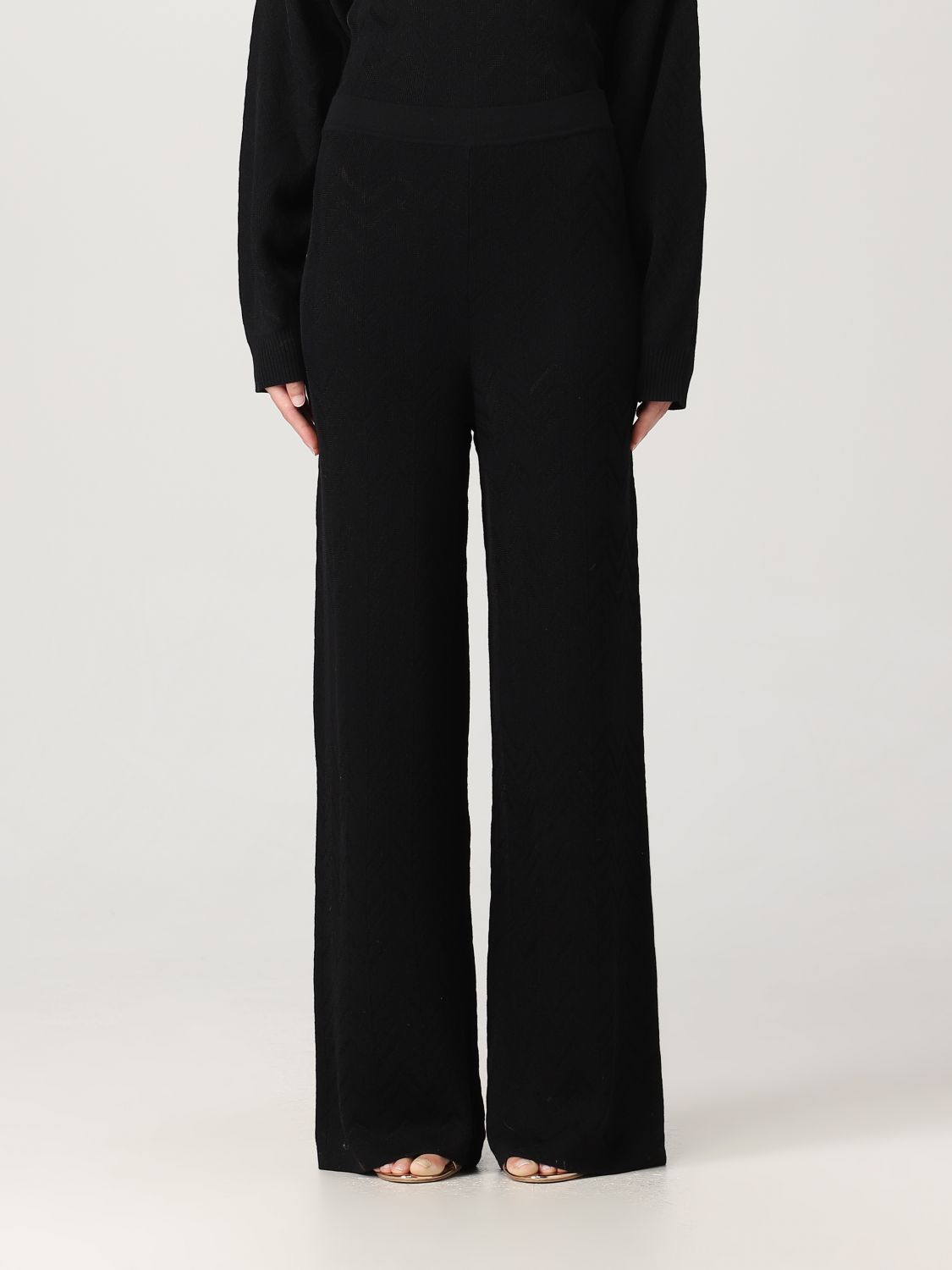 Missoni Trousers MISSONI Woman colour Black