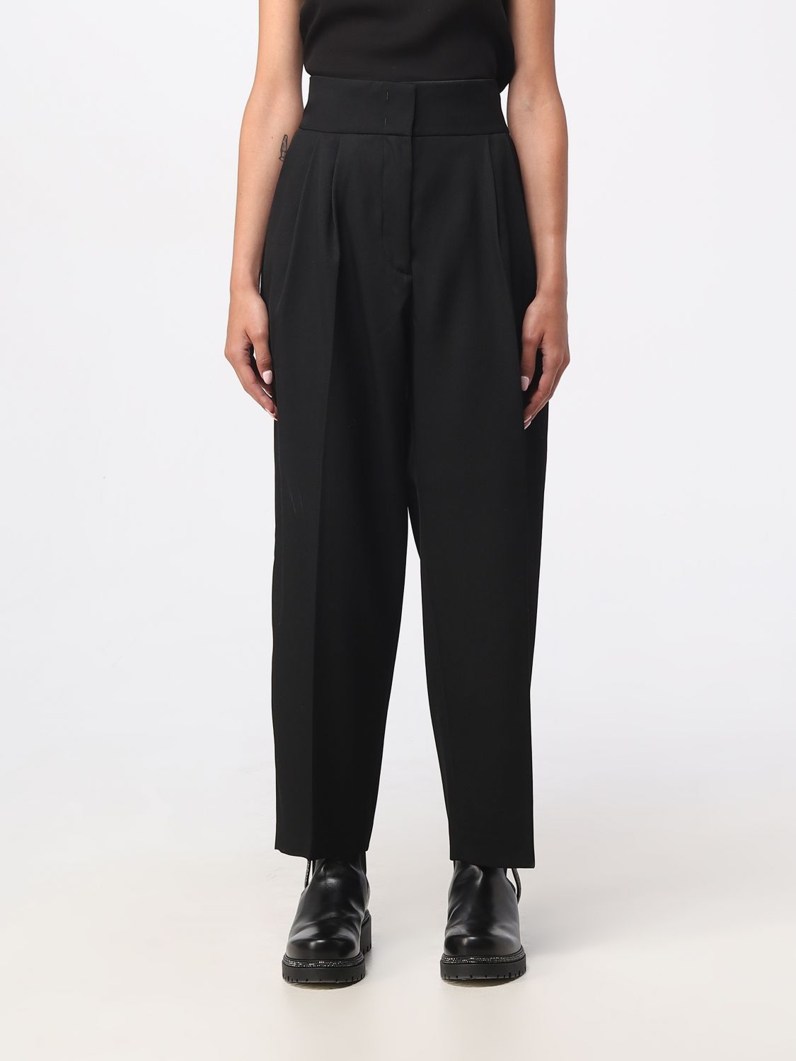 Fabiana Filippi Trousers FABIANA FILIPPI Woman colour Black