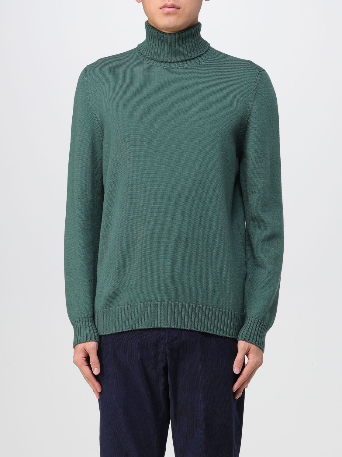 Drumohr Jumper DRUMOHR Men colour Sage