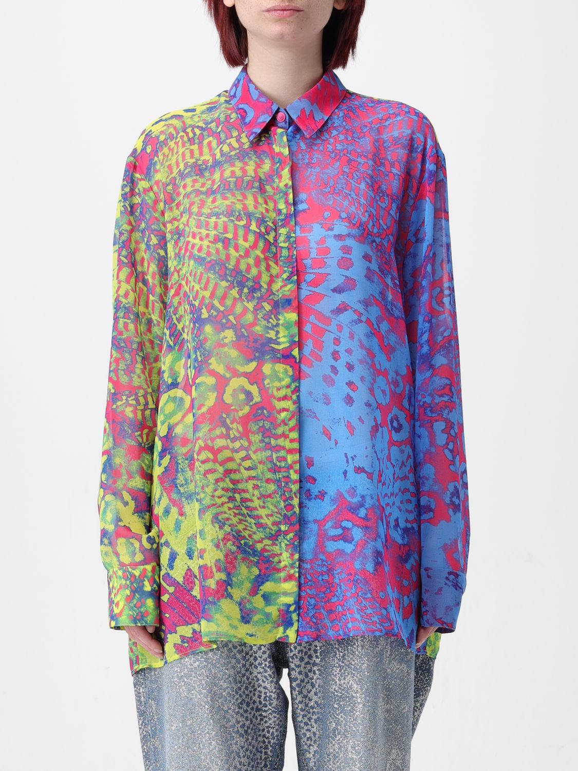 Versace Jeans Couture Shirt VERSACE JEANS COUTURE Woman colour Multicolor