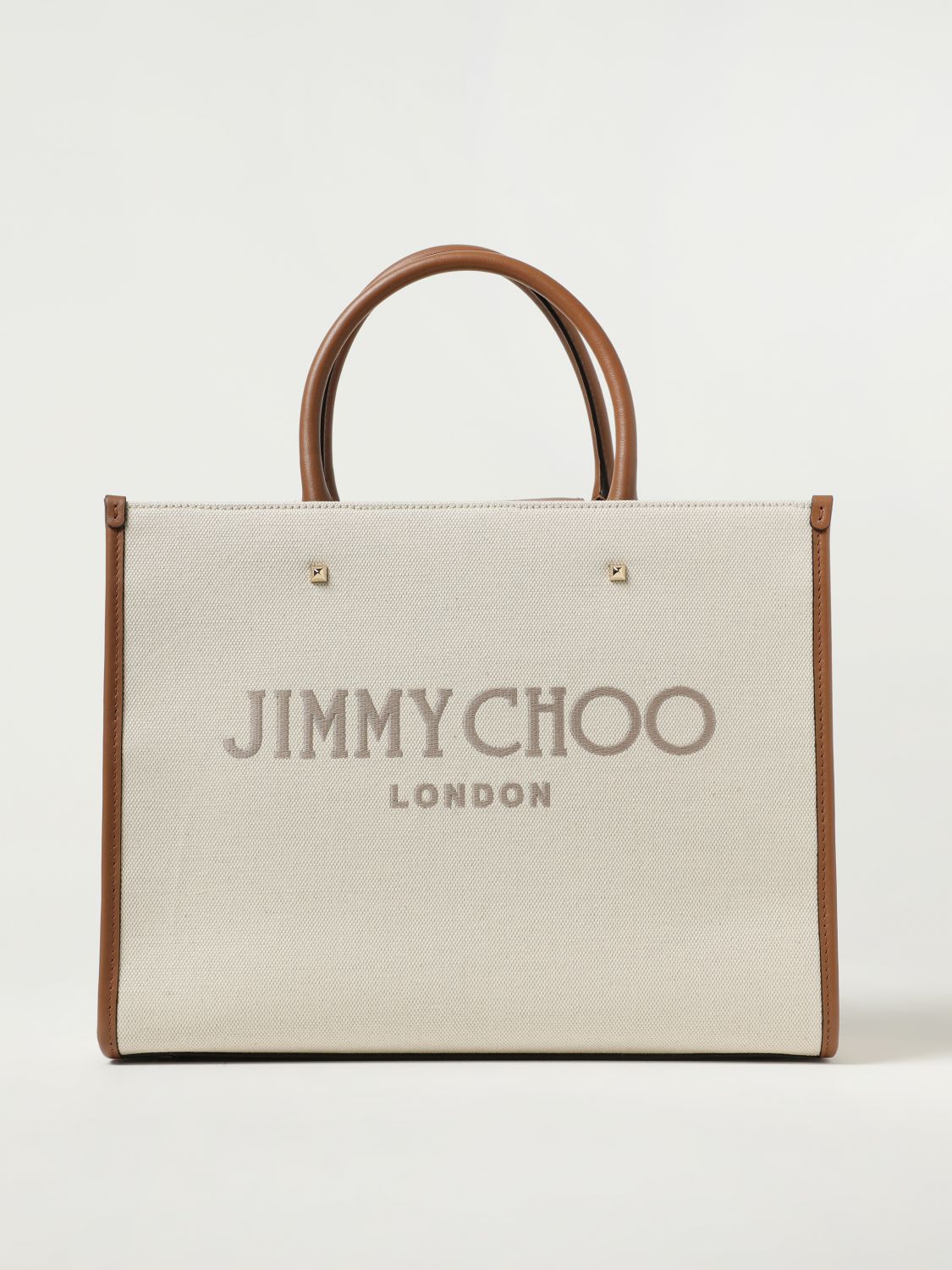 Jimmy Choo Tote Bags JIMMY CHOO Woman colour Beige