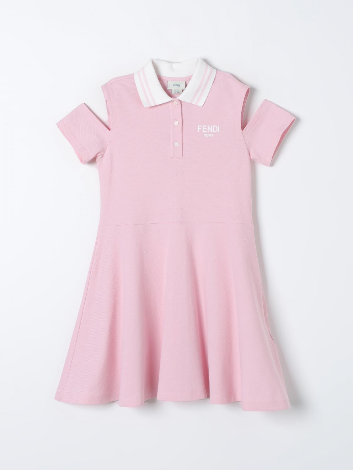 Fendi Kids Dress FENDI KIDS Kids colour Pink
