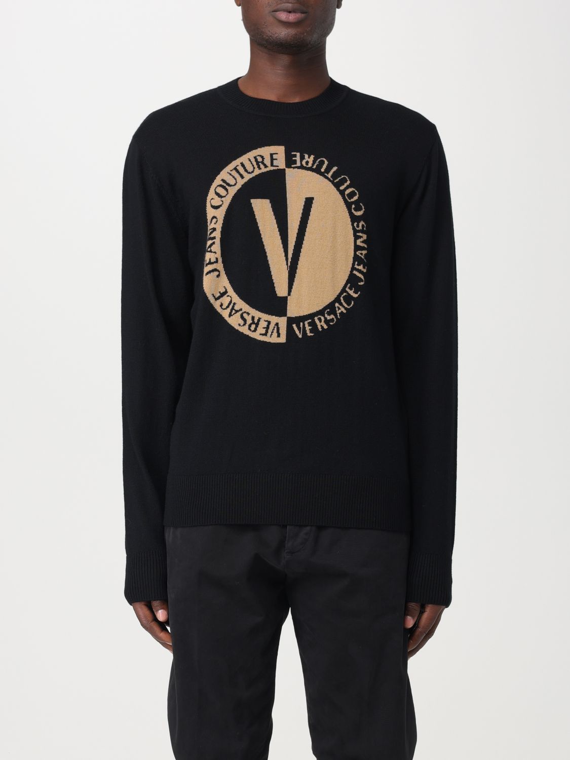 Versace Jeans Couture Jumper VERSACE JEANS COUTURE Men colour Black