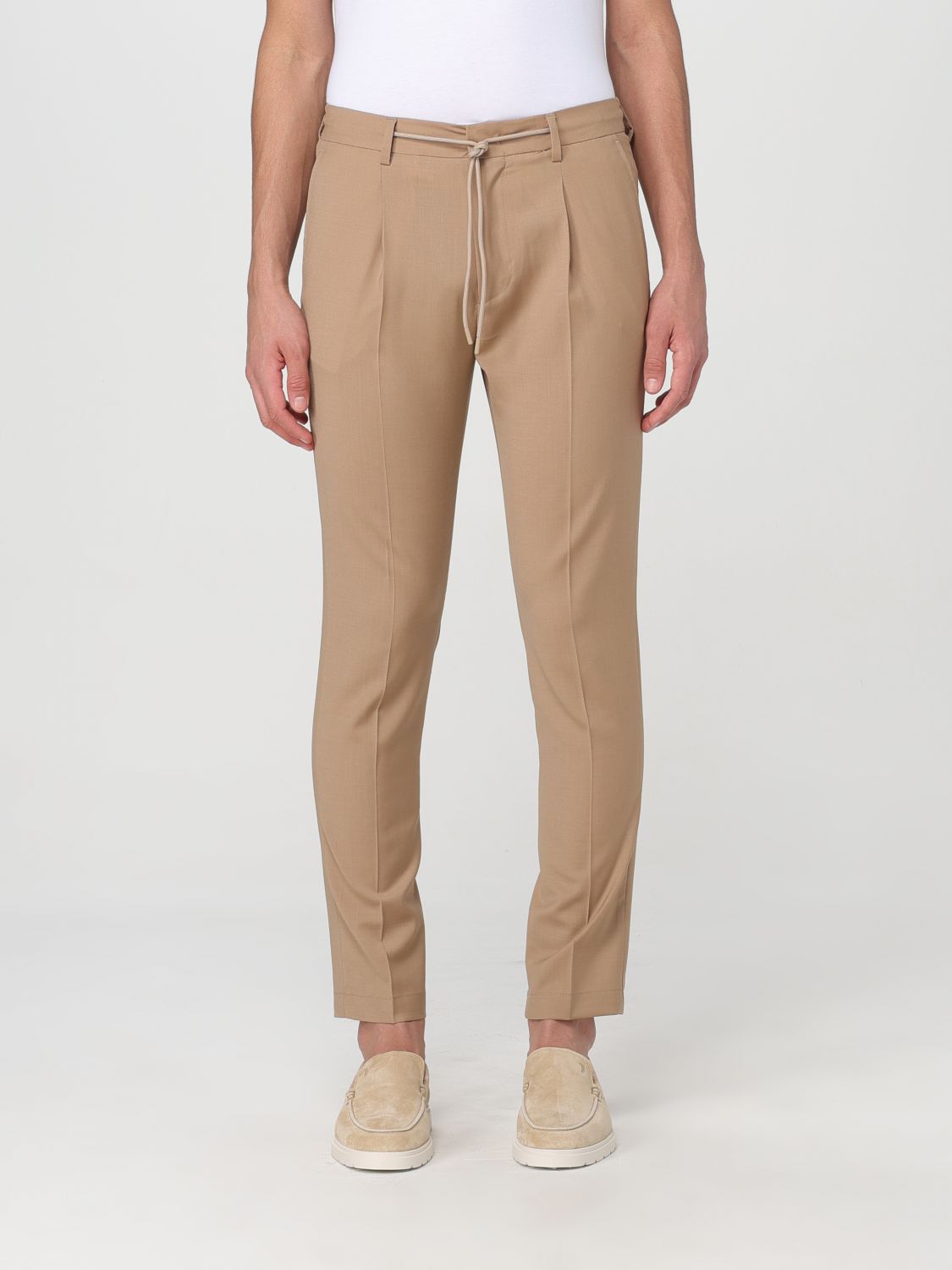 Manuel Ritz Trousers MANUEL RITZ Men colour Beige