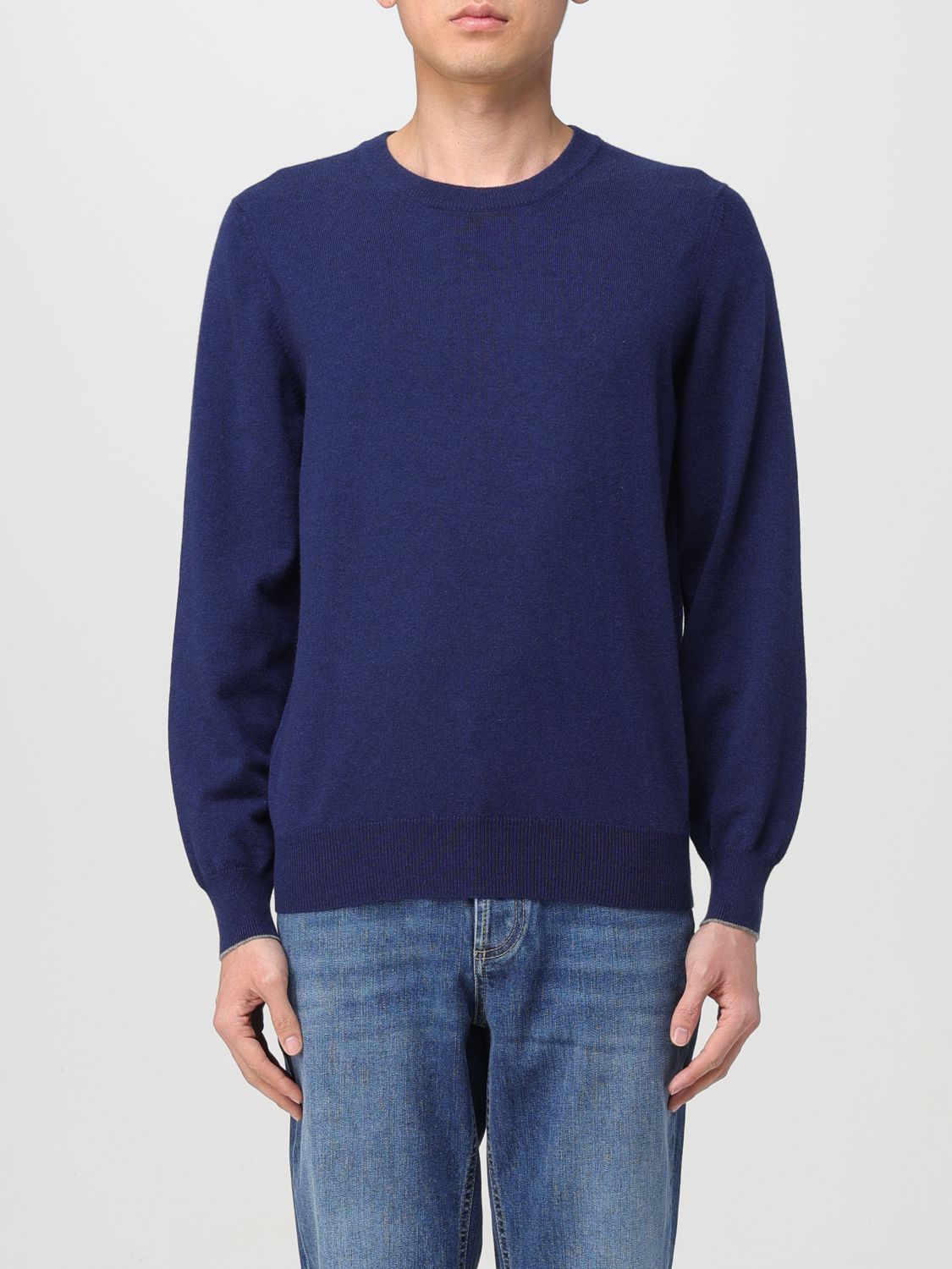 Brunello Cucinelli Jumper BRUNELLO CUCINELLI Men colour Blue 1