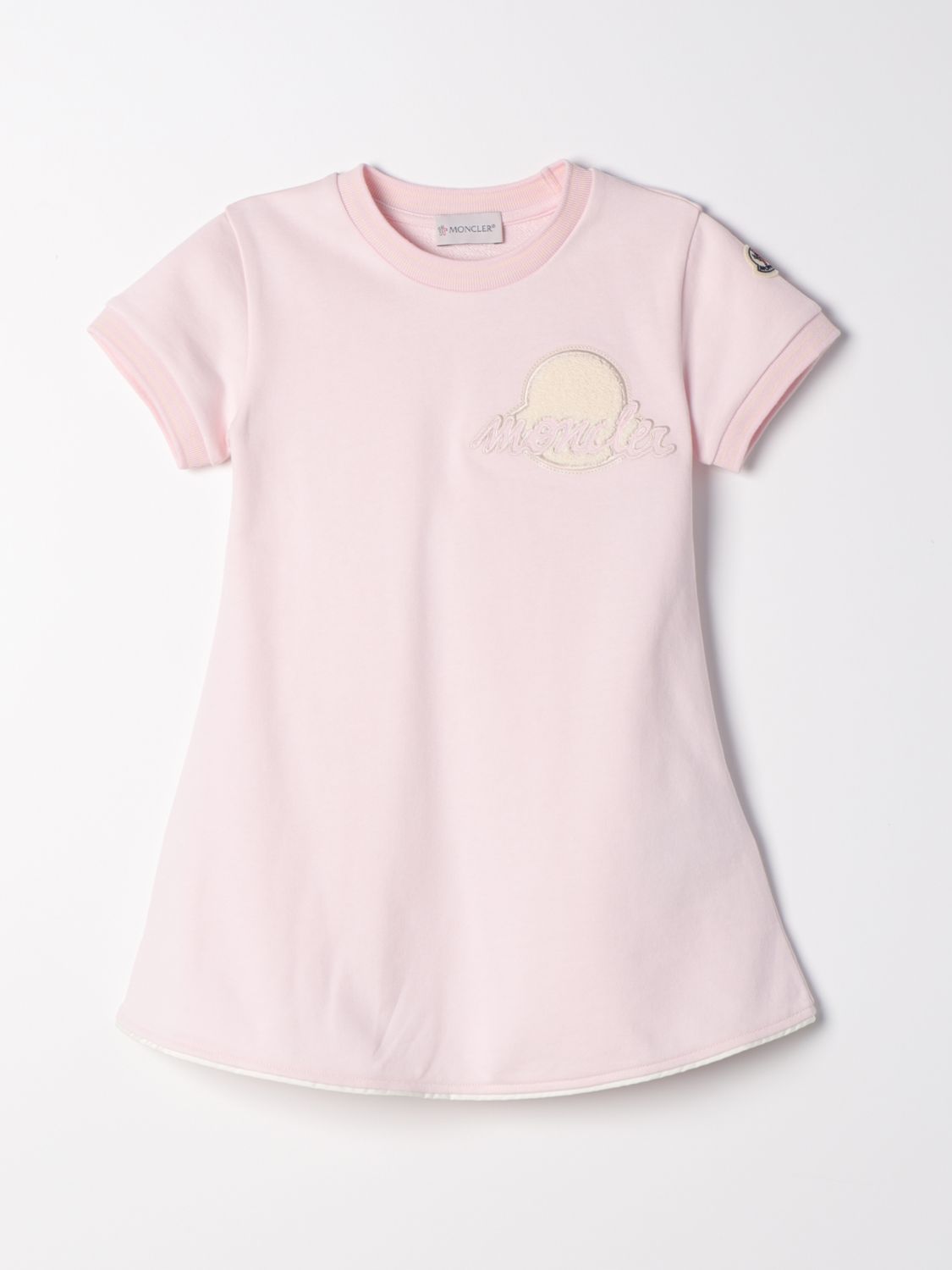 Moncler Dress MONCLER Kids colour Pink