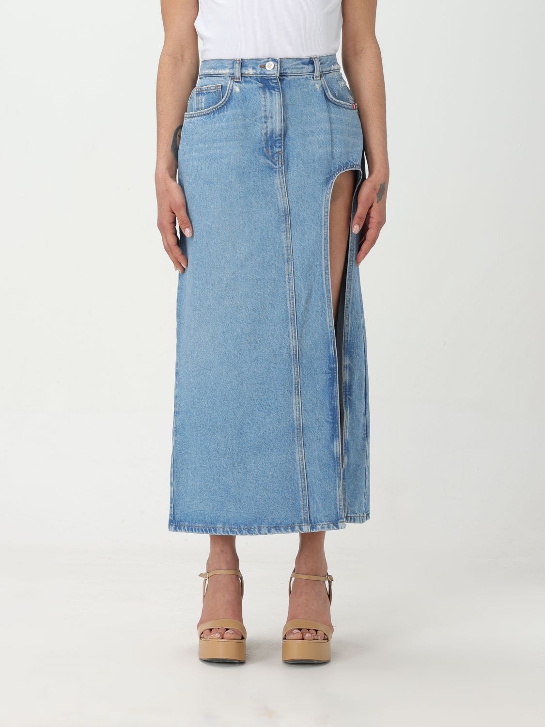 Amish Skirt AMISH Woman colour Denim