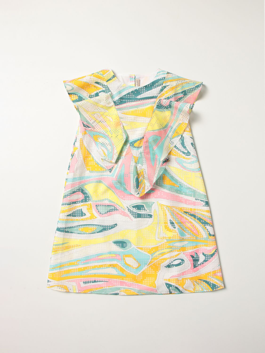 Emilio Pucci Emilio Pucci cotton blend dress with abstract pattern