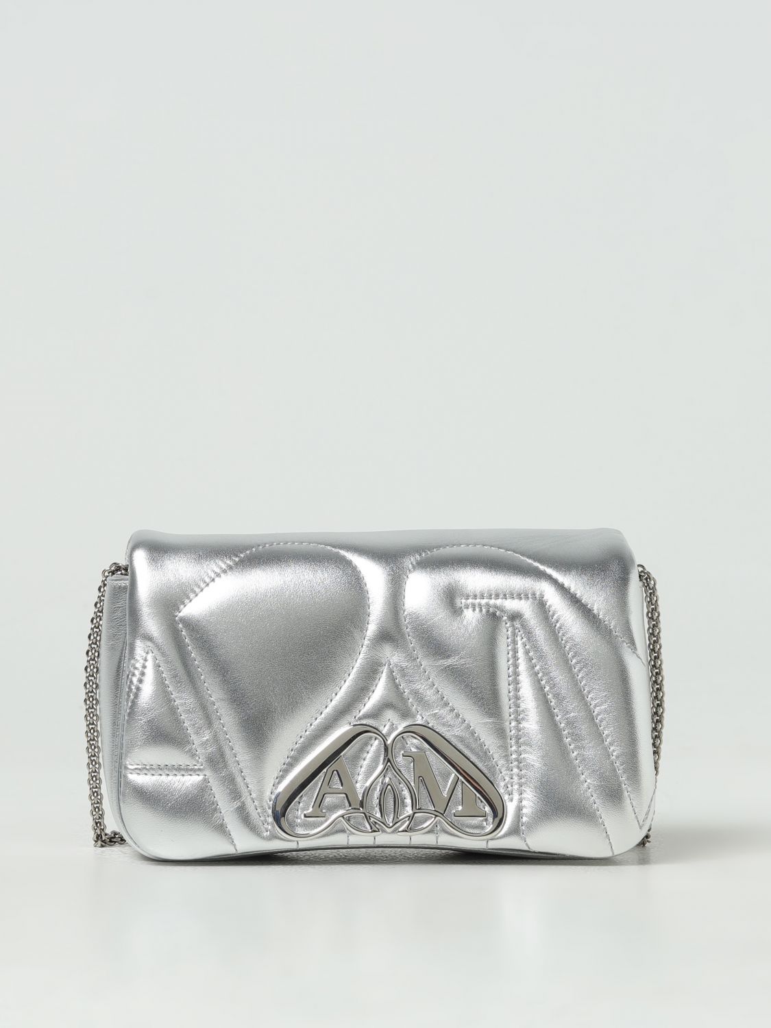 Alexander McQueen Mini Bag ALEXANDER MCQUEEN Woman colour Silver