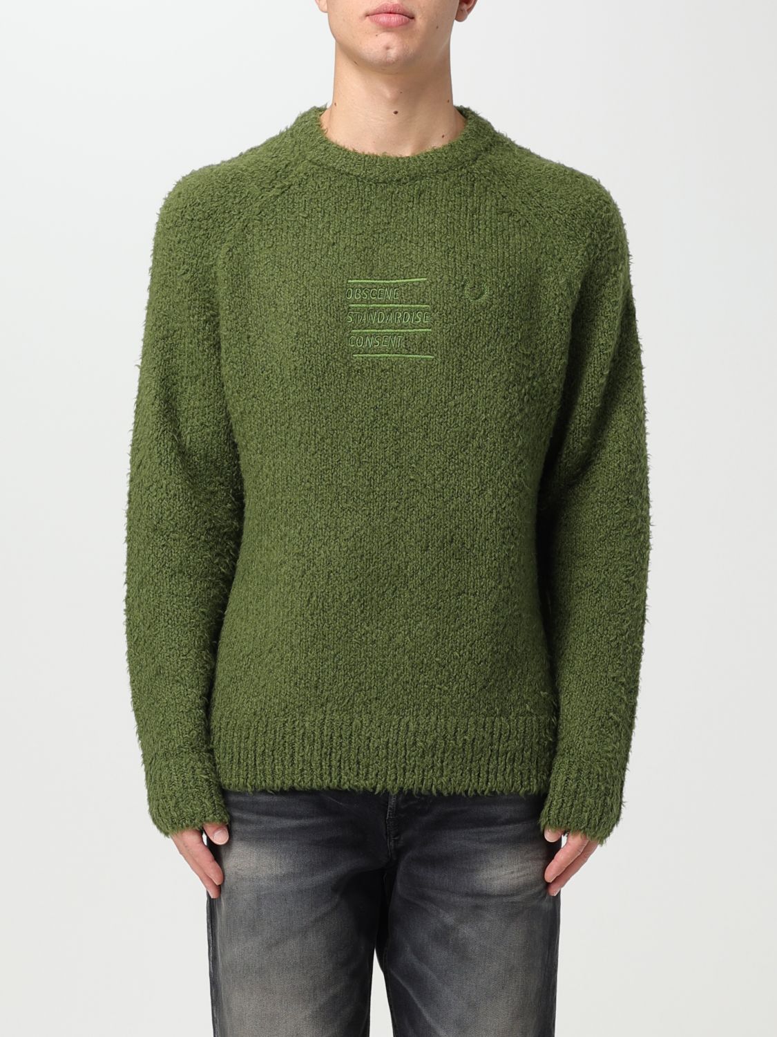 Fred Perry By Raf Simons Jumper FRED PERRY BY RAF SIMONS Men colour Green