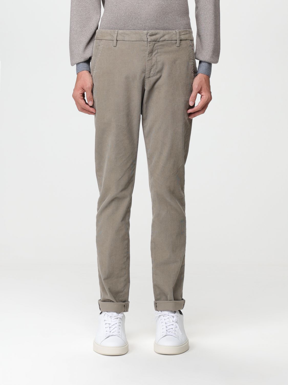 Dondup Trousers DONDUP Men colour Dove Grey