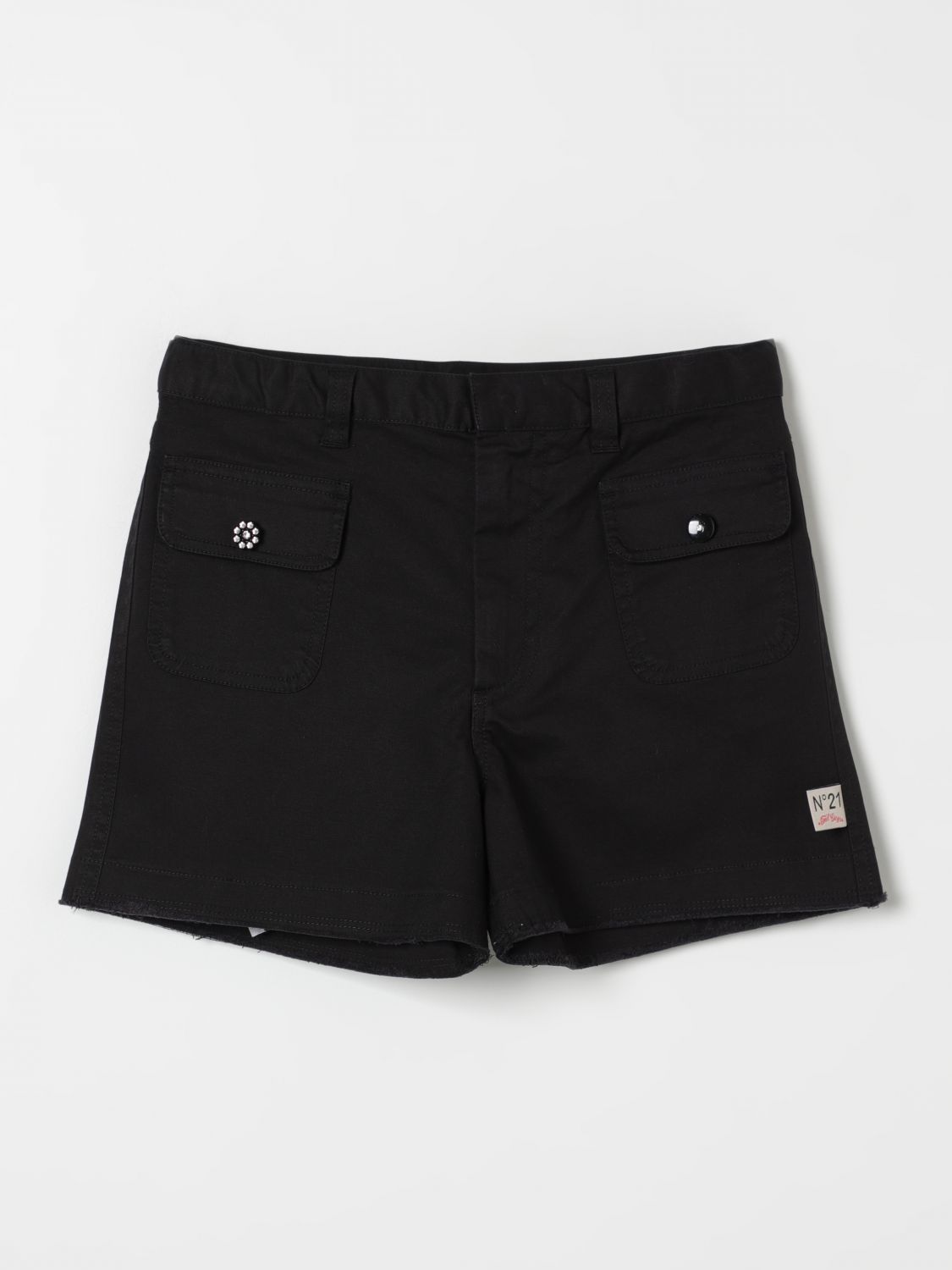 N° 21 Short N° 21 Kids color Black