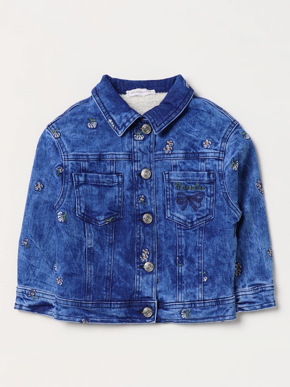 Monnalisa Blazer MONNALISA Kids colour Denim