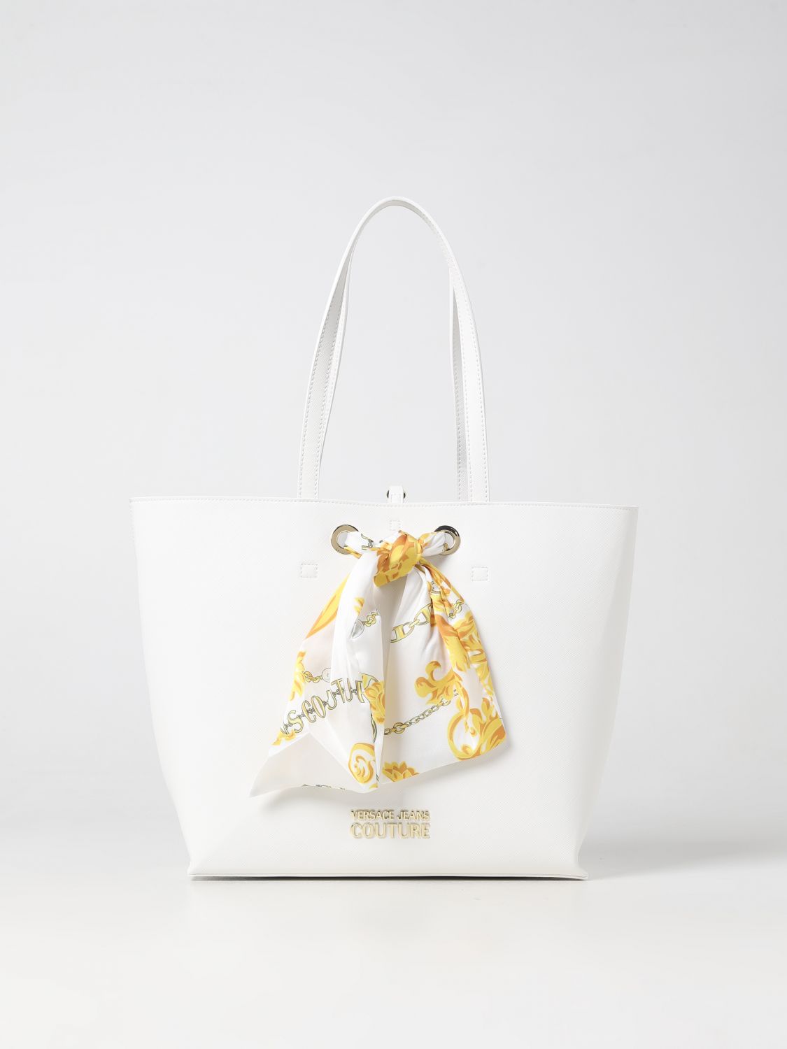 Versace Jeans Couture Tote Bags VERSACE JEANS COUTURE Woman colour White