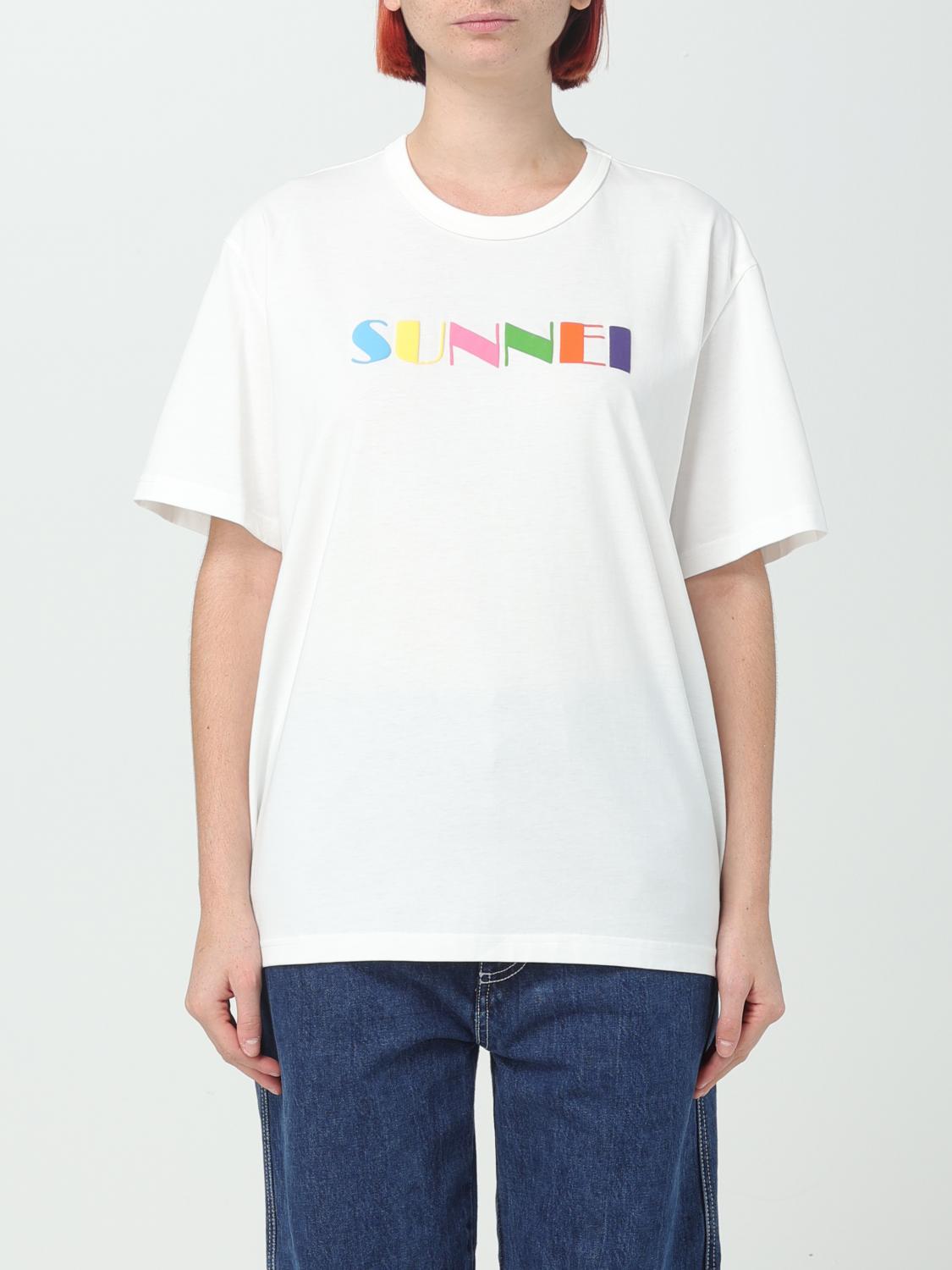 Sunnei T-Shirt SUNNEI Woman colour White