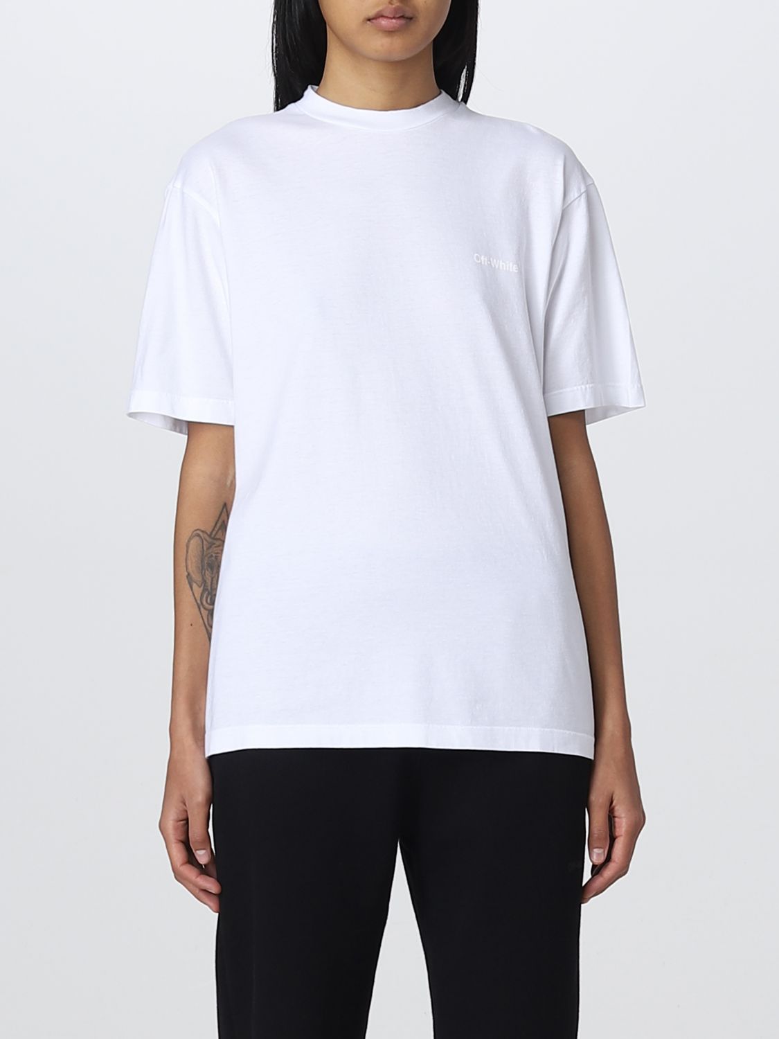 OFF-WHITE T-Shirt OFF-WHITE Woman colour White