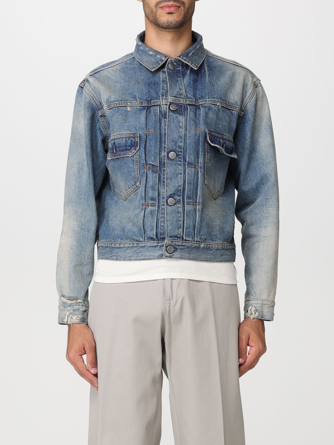 Maison Margiela Jacket MAISON MARGIELA Men colour Blue