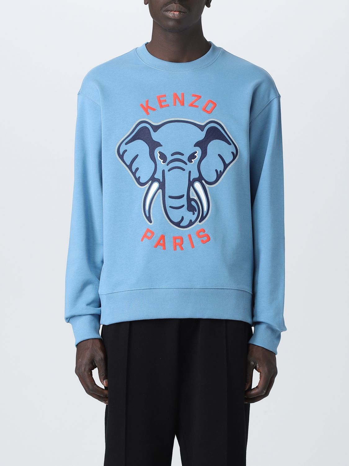 Kenzo Sweatshirt KENZO Men colour Gnawed Blue