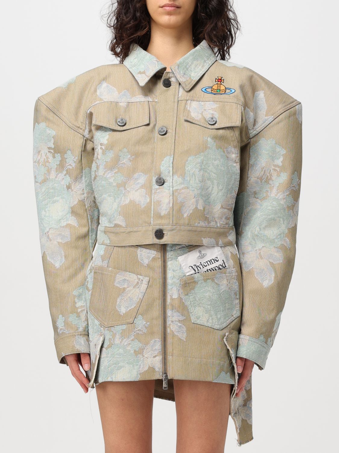 Vivienne Westwood Jacket VIVIENNE WESTWOOD Woman color Beige