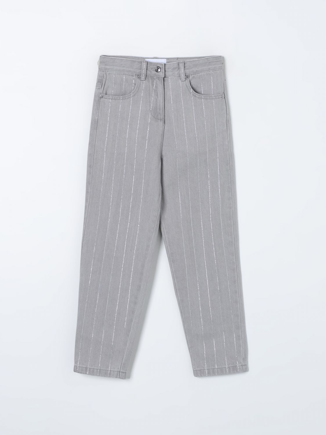 Ermanno Scervino Junior Jeans ERMANNO SCERVINO JUNIOR Kids color Grey