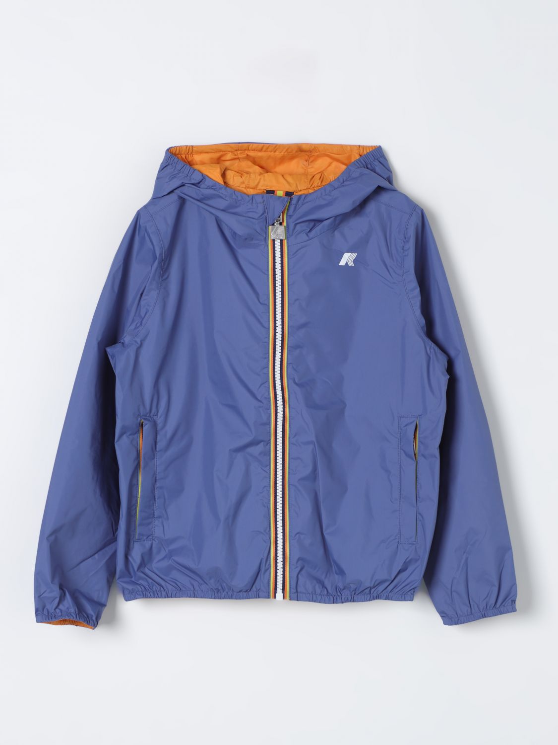 K-Way Jacket K-WAY Kids color Blue 1