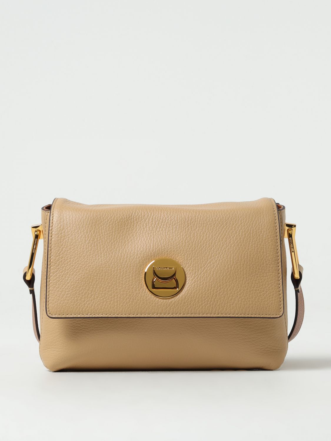 Coccinelle Crossbody Bags COCCINELLE Woman colour Beige