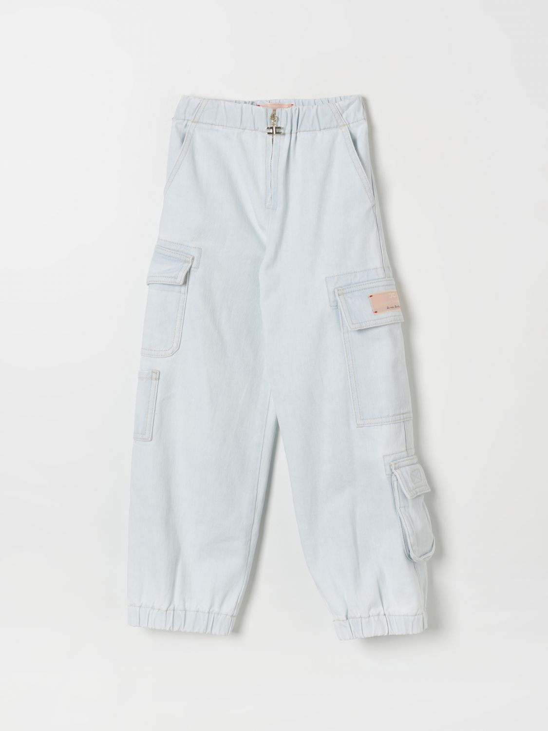 Elisabetta Franchi La Mia Bambina Pants ELISABETTA FRANCHI LA MIA BAMBINA Kids color Denim