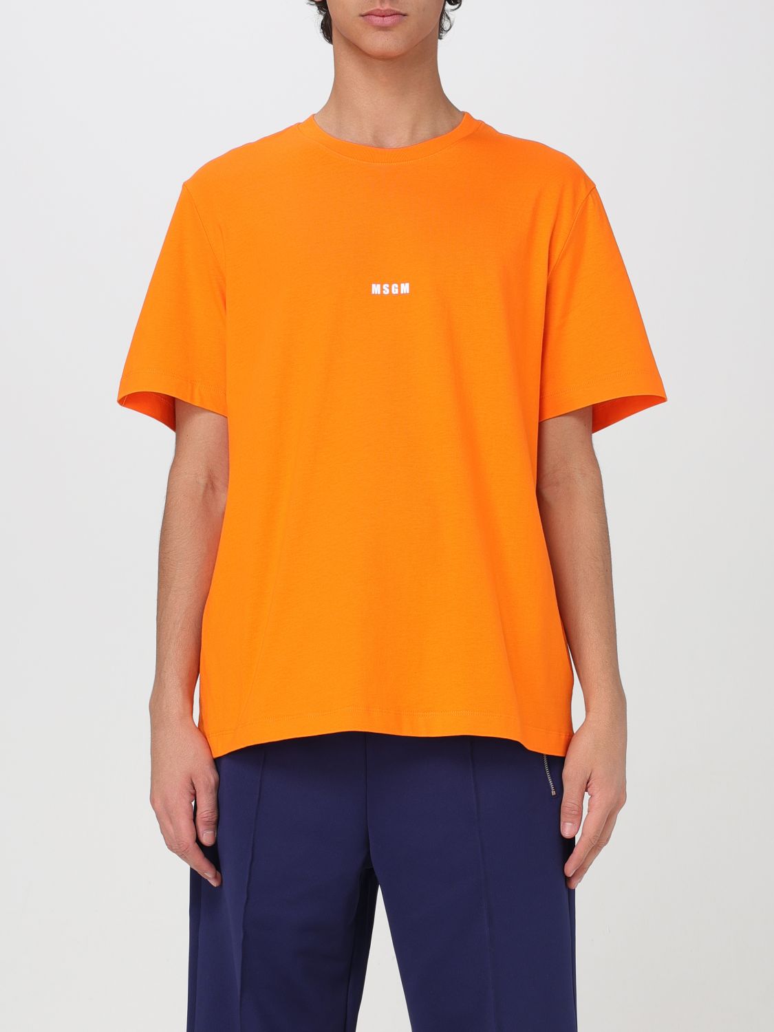 Msgm T-Shirt MSGM Men colour Orange