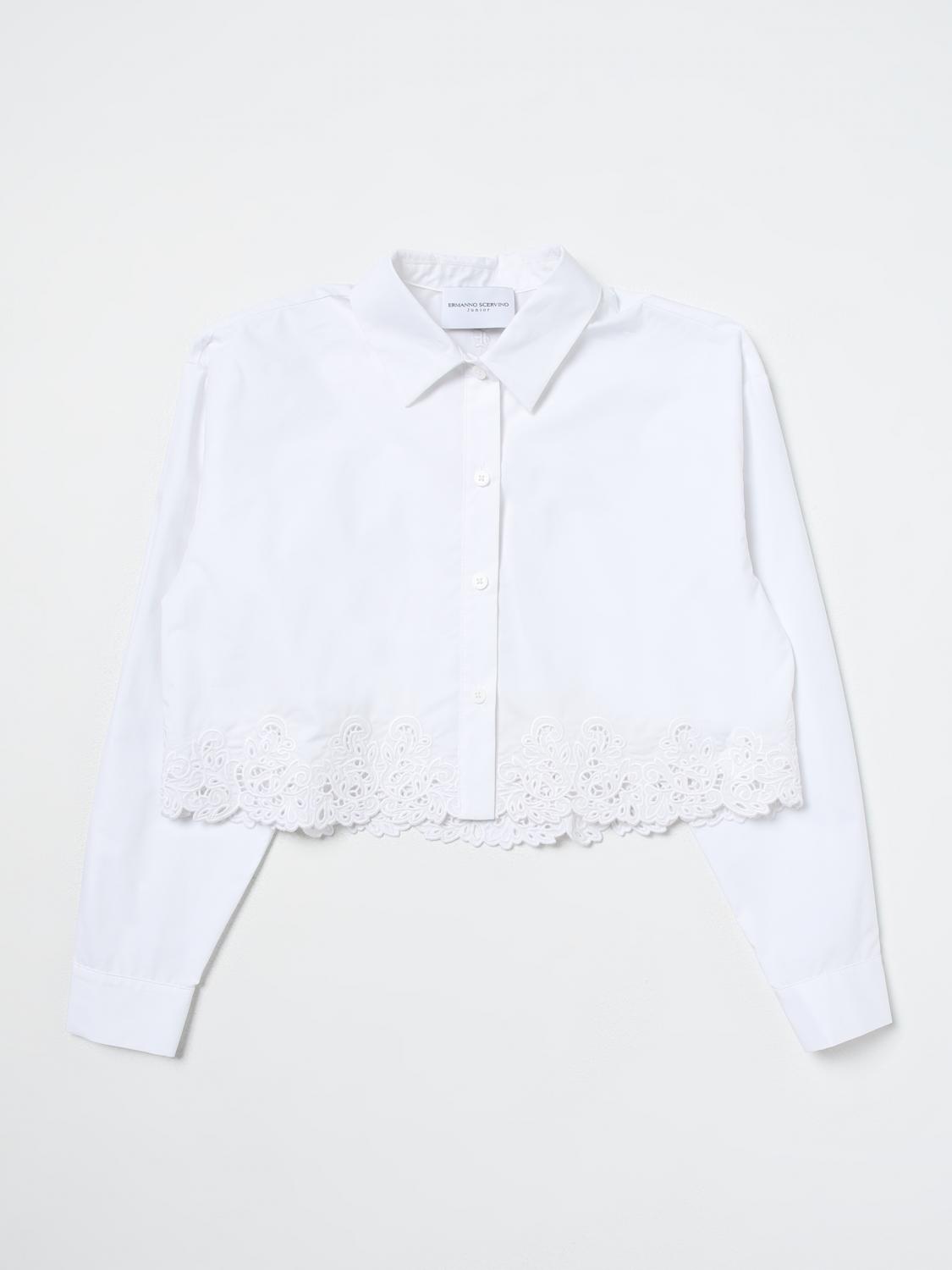 Ermanno Scervino Junior Shirt ERMANNO SCERVINO JUNIOR Kids color White