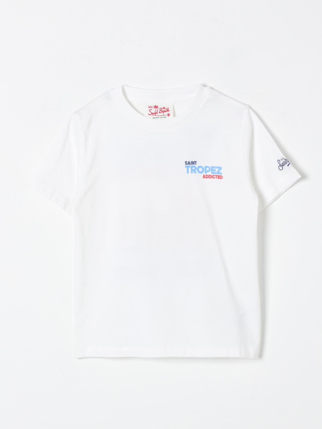 Mc2 Saint Barth T-Shirt MC2 SAINT BARTH Kids color White