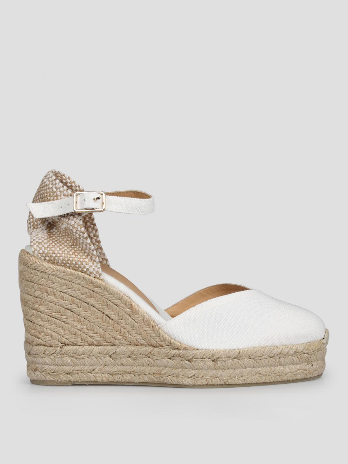 Castañer Wedge Shoes CASTAÑER Woman color White