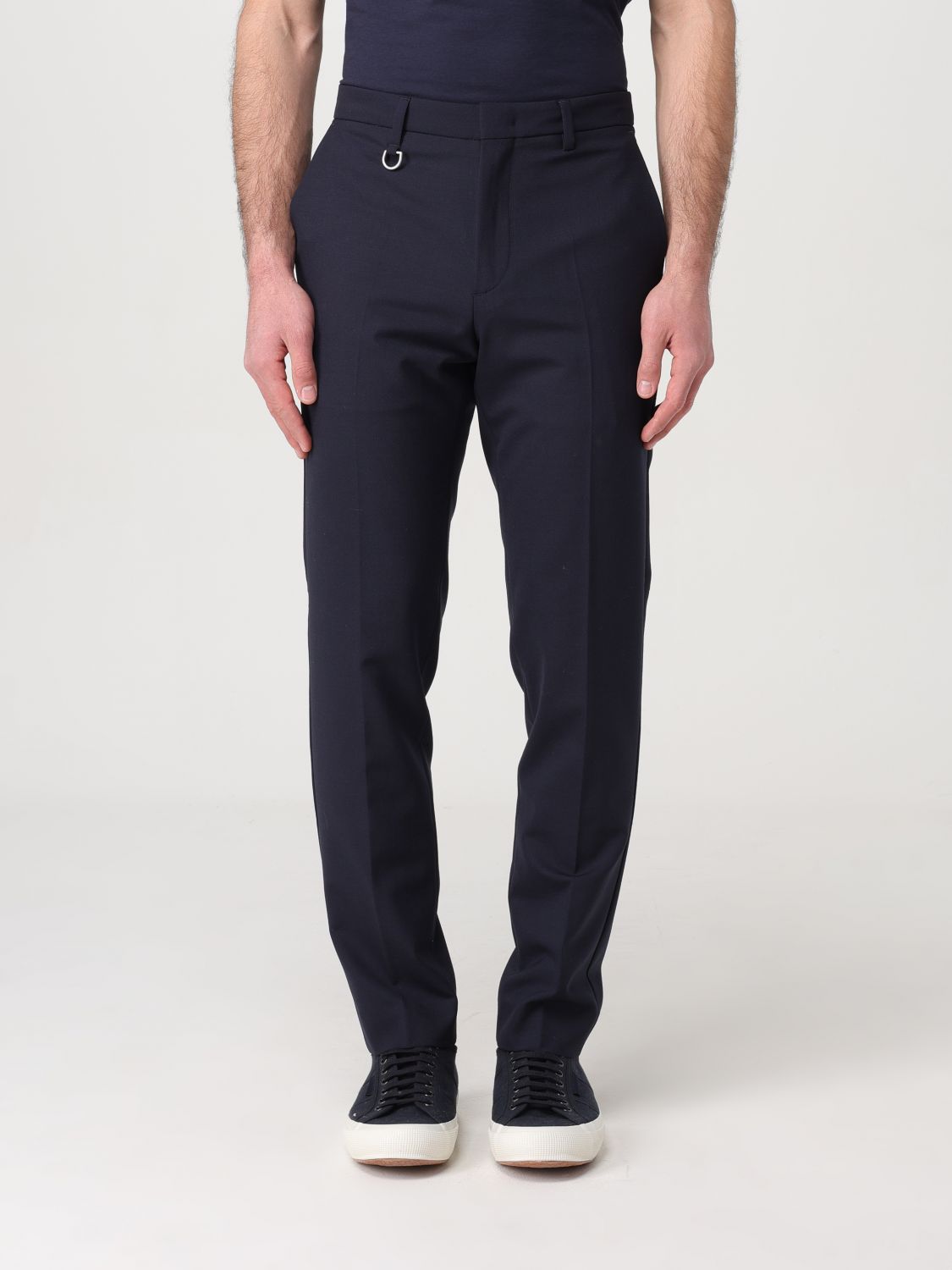 Paolo Pecora Trousers PAOLO PECORA Men colour Blue