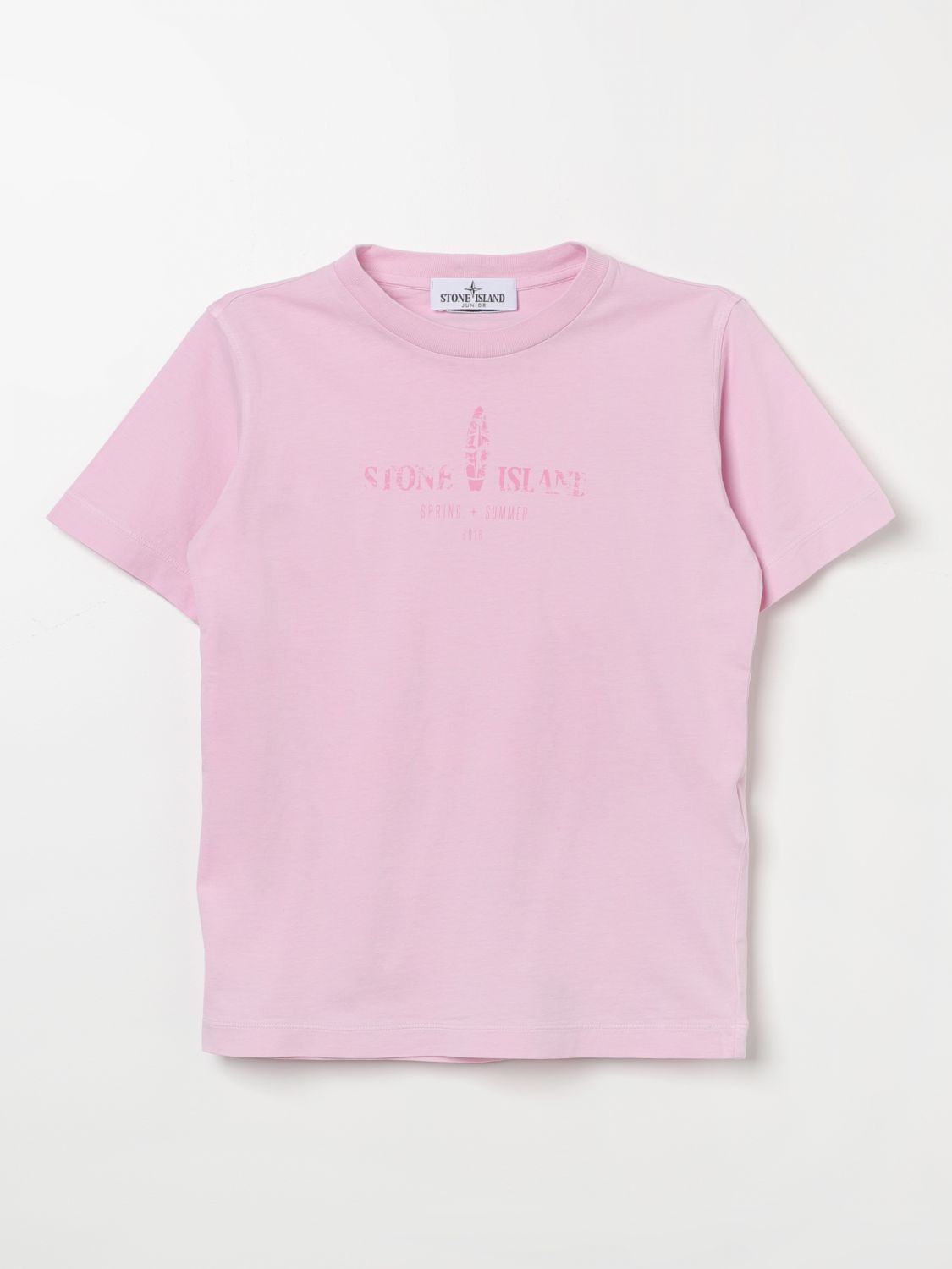 Stone Island Junior T-Shirt STONE ISLAND JUNIOR Kids colour Pink