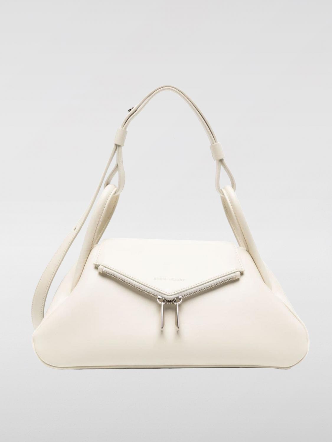 Amina Muaddi Shoulder Bag AMINA MUADDI Woman color White