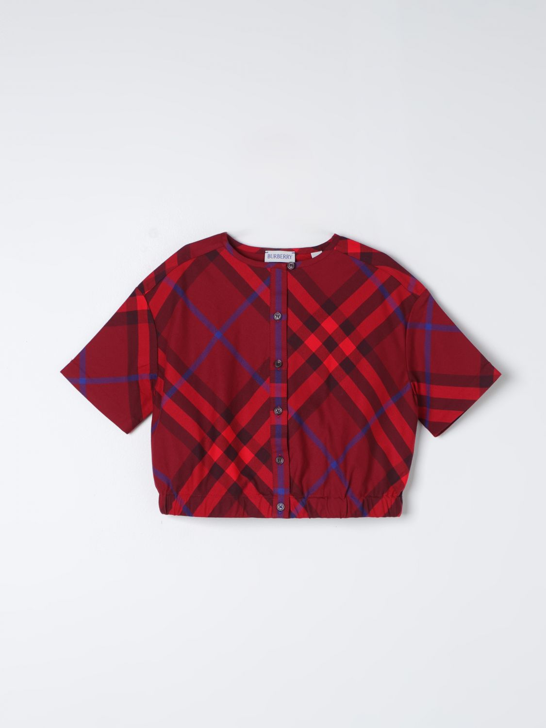 Burberry Kids Shirt BURBERRY KIDS Kids colour Red