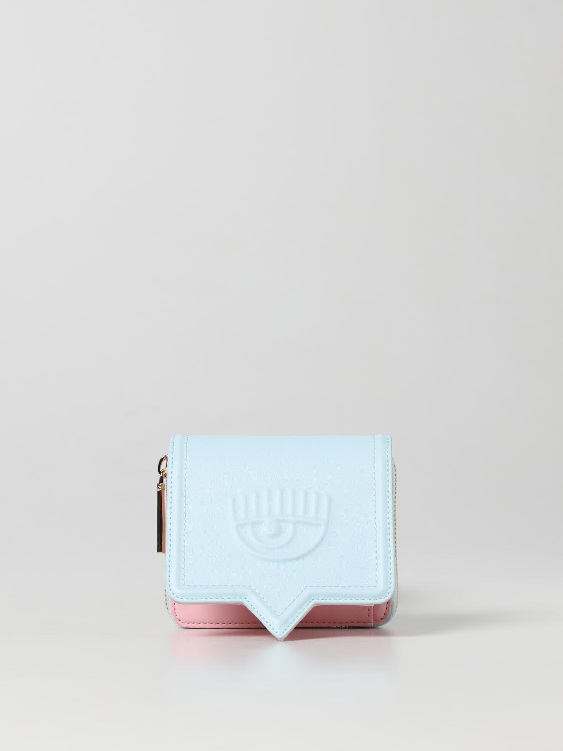 CHIARA FERRAGNI Wallet CHIARA FERRAGNI Woman colour Sky Blue