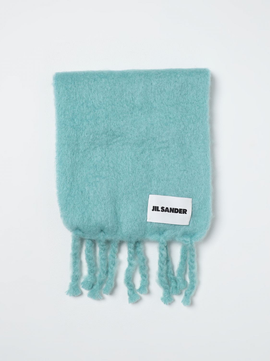 Jil Sander Scarf JIL SANDER Woman colour Gnawed Blue